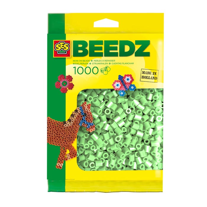 Ses ignoring Perlen - Minze gréng, 1000st.