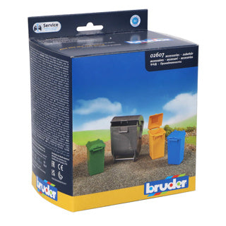 Bruder garbage cans