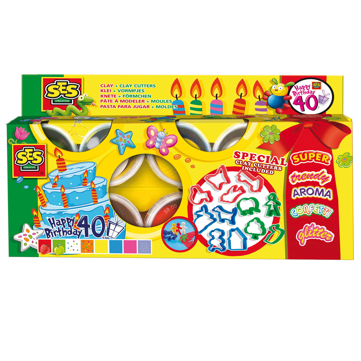 SES clay, 8 colors
