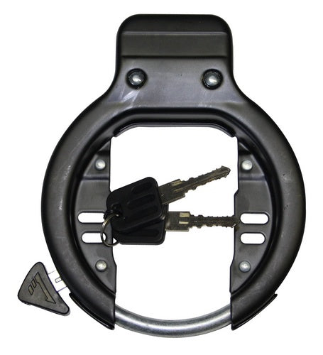 QTCYCHETECH QT Ring lock+ Fasten Material Black