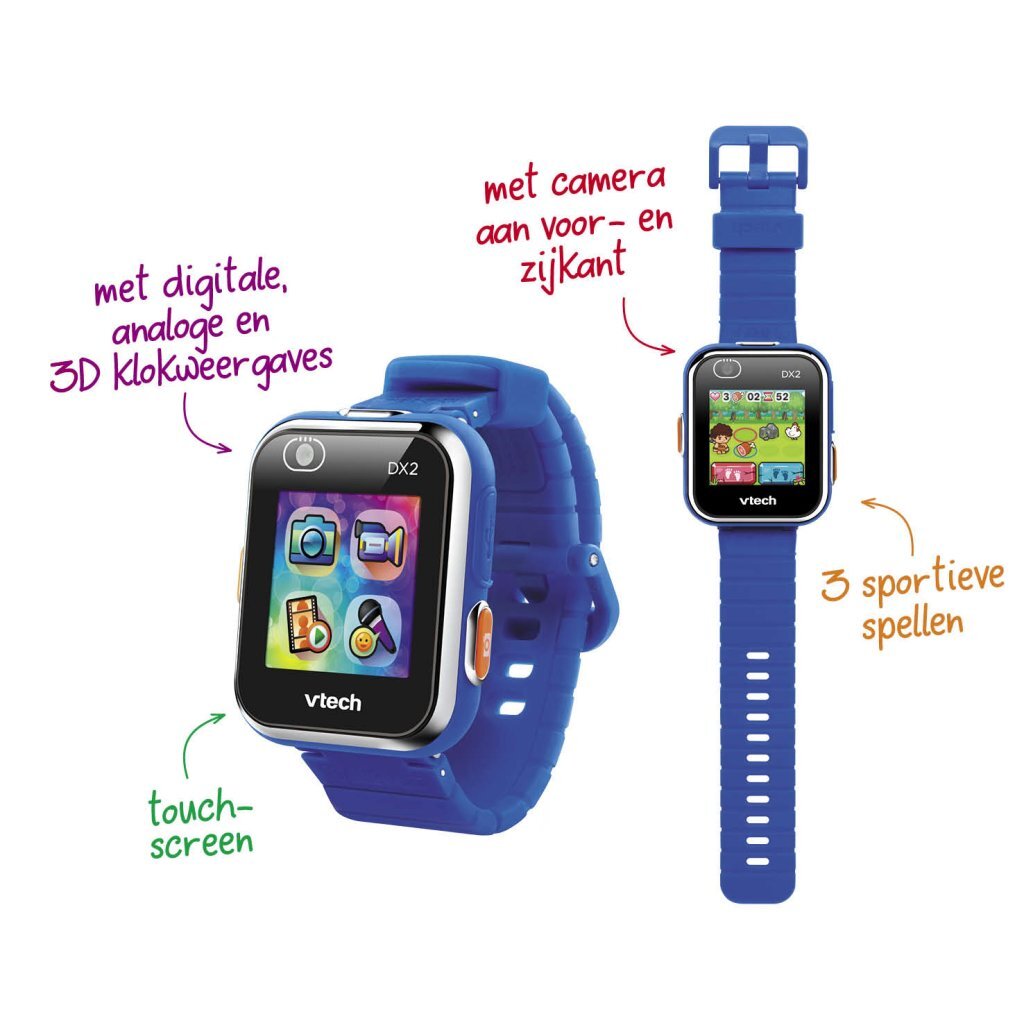 Vtech smartwatch kidrizoom dx2 modrá