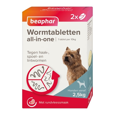 Beaphar Wurmtable All-an-engem Hond