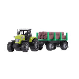 Ostatní značky Traktor + přívěs s kmeny stromů + světlo a zvuk