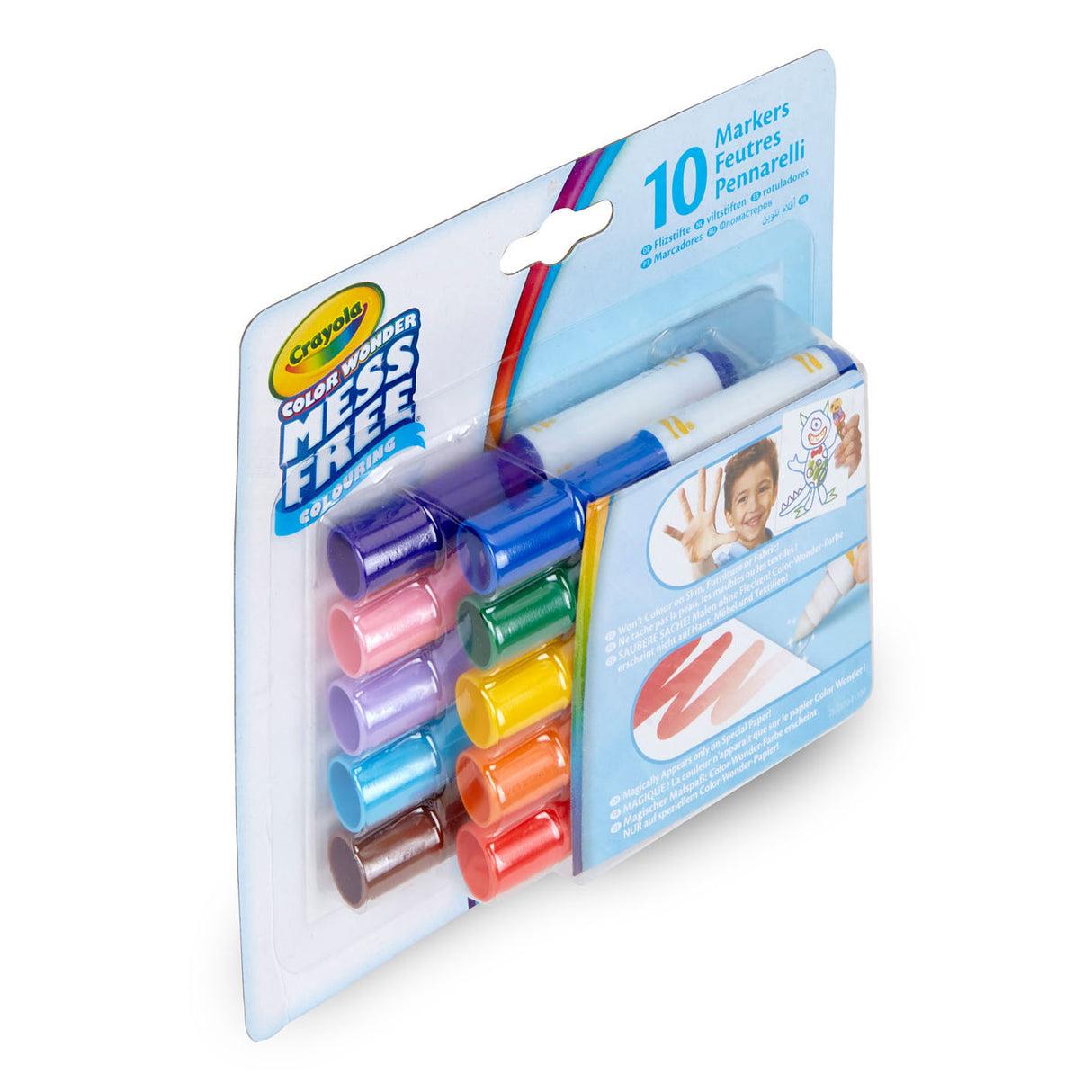 Crayola Color Wonder Classic omyvatelné plstěné pera
