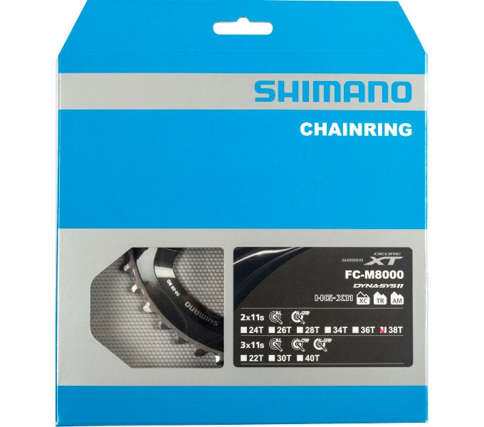 Shimano Chain top Deore XT 11V 38T Y1RL98090 M8000