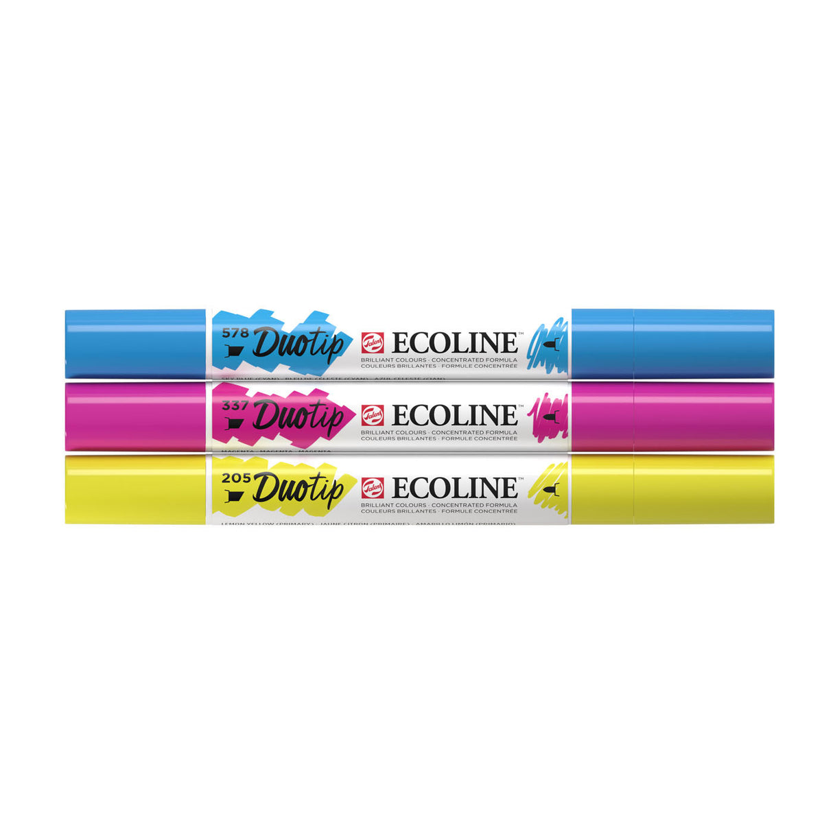 ECOLINE DUOTIP Marqueurs primaires Set, 3DLG.