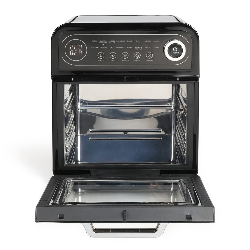 Livoo Airfryer Oven 1600 W 12 L Černá