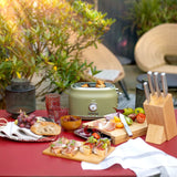 Livoo livoo cutting board with storage drawer beige