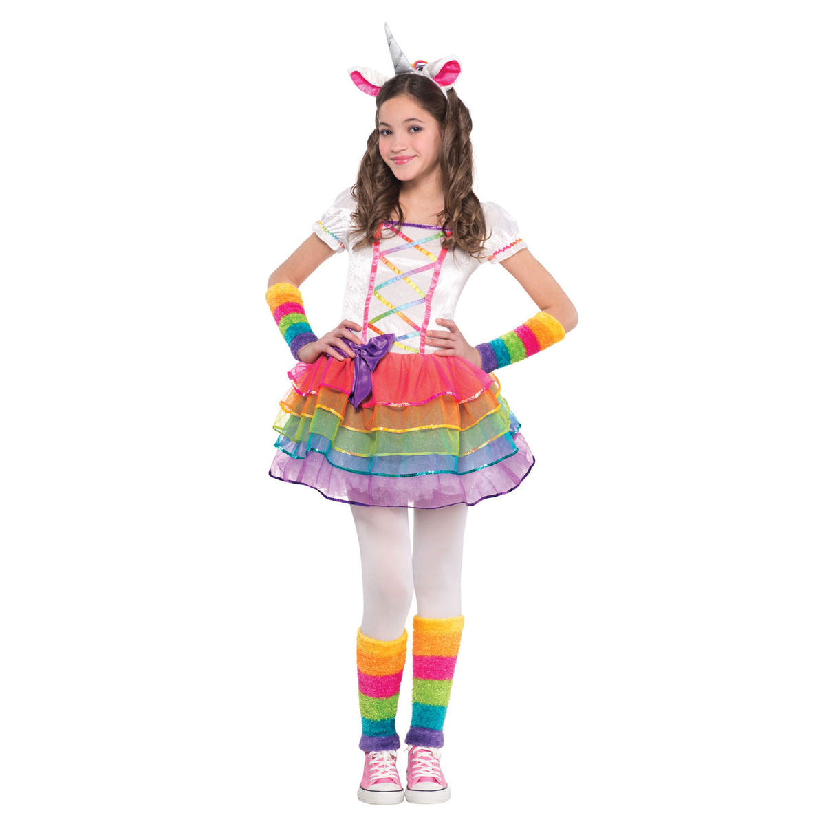 Dress Set Rainbow Unicorn, 4-6 let