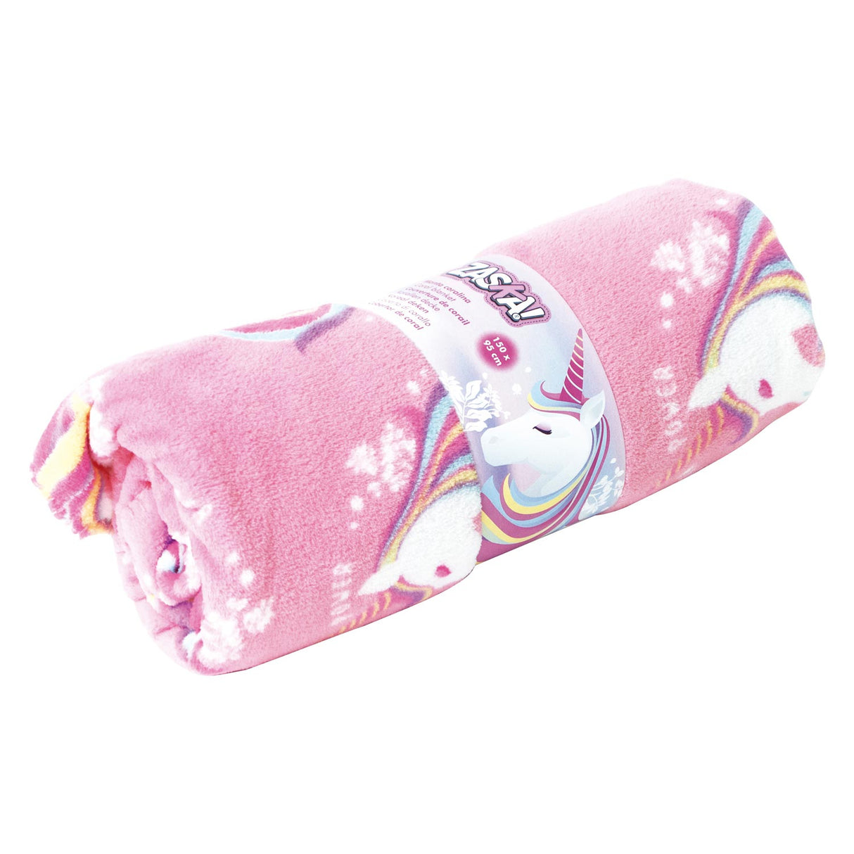 Fleece přikrývka Unicorn