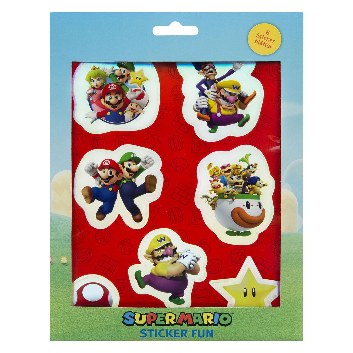 Set di adesivi Super Mario