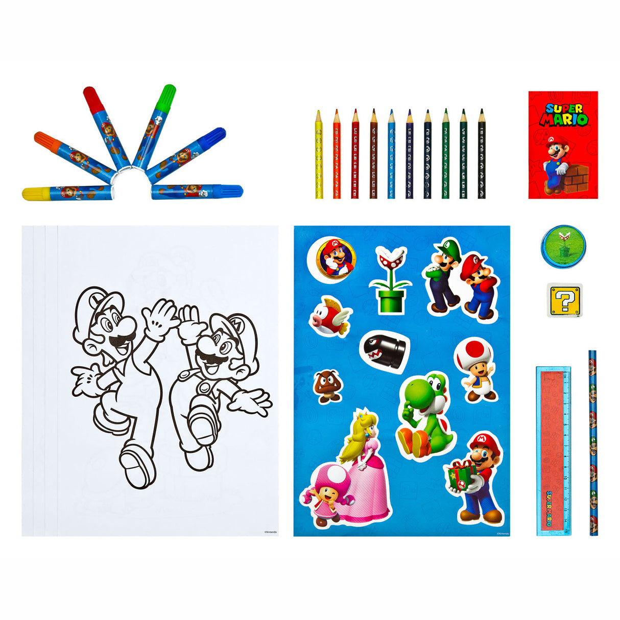 Děti Licensing Super Mario Ticonery Set Tower, 35DLG.
