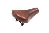 Selle Komfortkomfort Sattelstadt Schaumbraun. Vakuum versiegelt, einschließlich eines Strops (Workshop -Verpackung).
