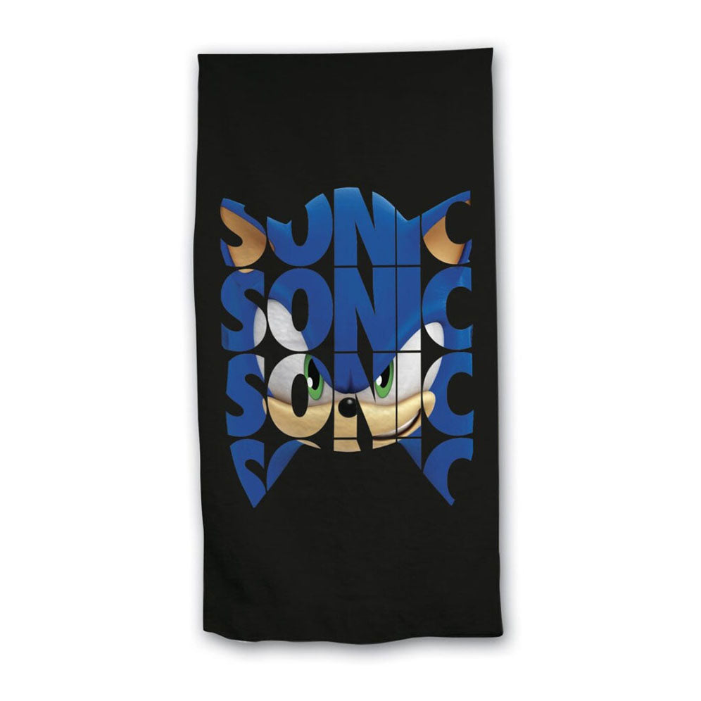 Sonic beach towel