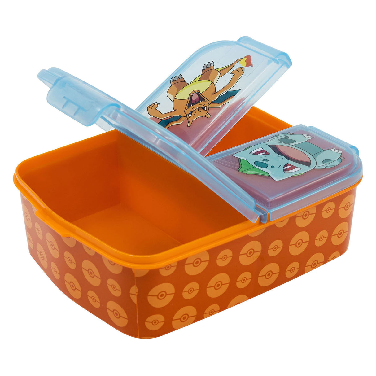 Pokémon bread bin with 3 compartments