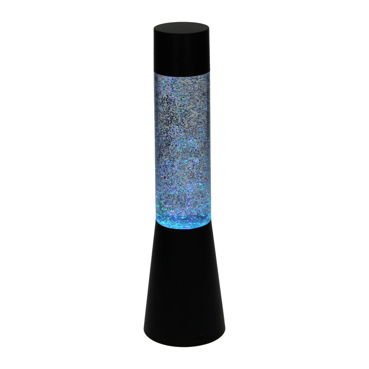Glitter LED Lamp color change, 33 cm