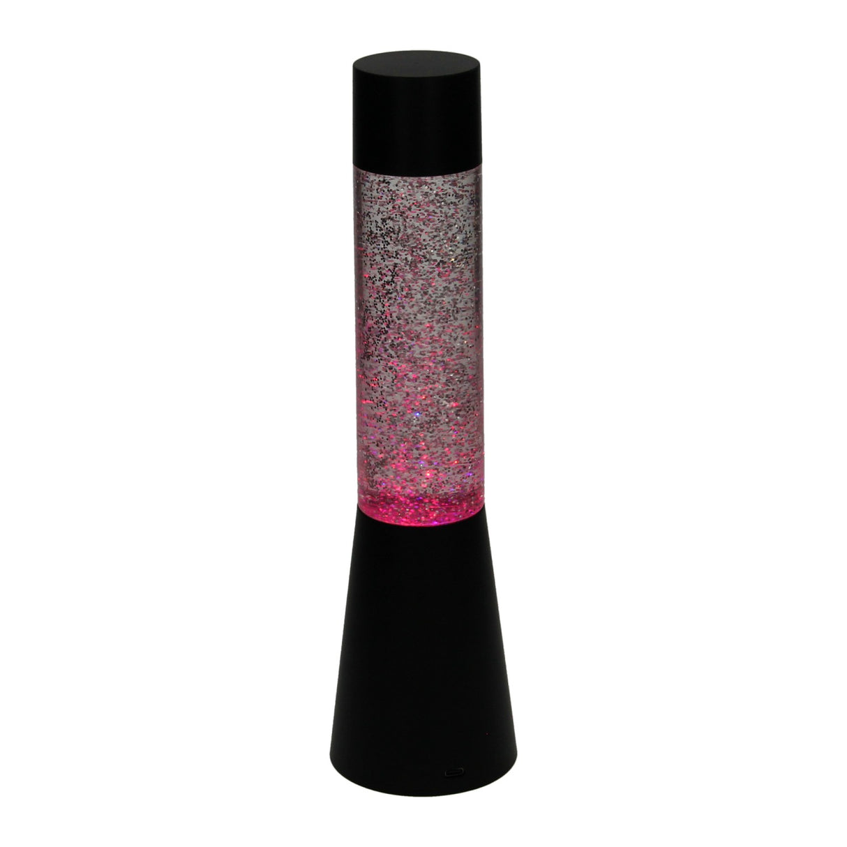Glitter LED Lamp color change, 33 cm