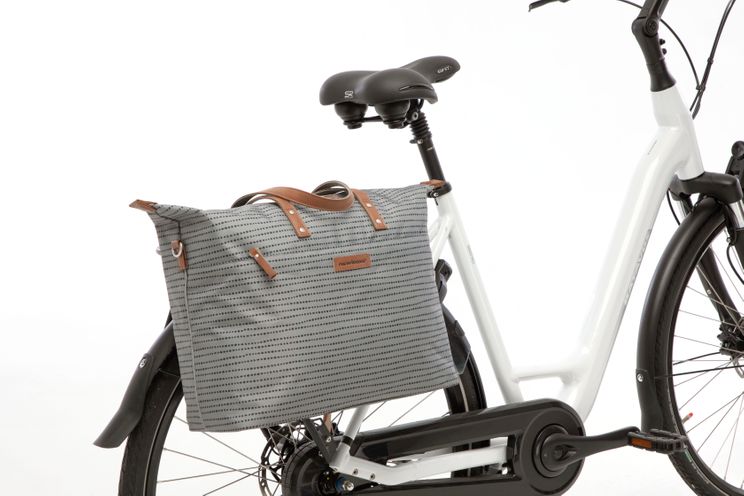 Nowe looxs Tendo - torba do laptopa rowerowego - Kobiety - Czarny niebieski szary
