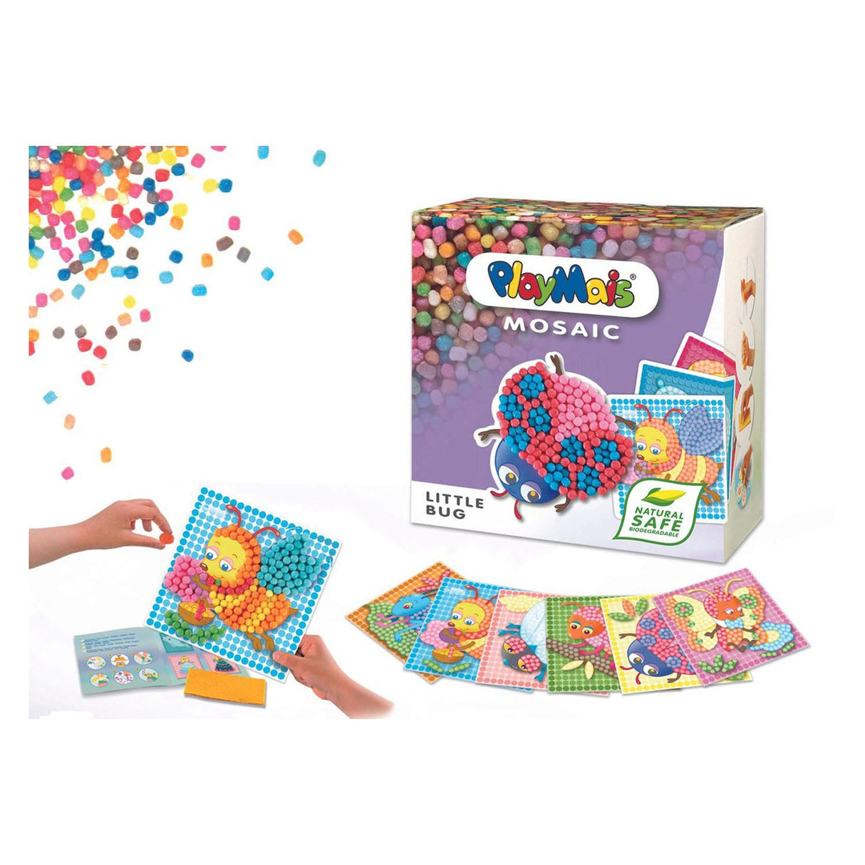 Playmais mosaic set - small insects