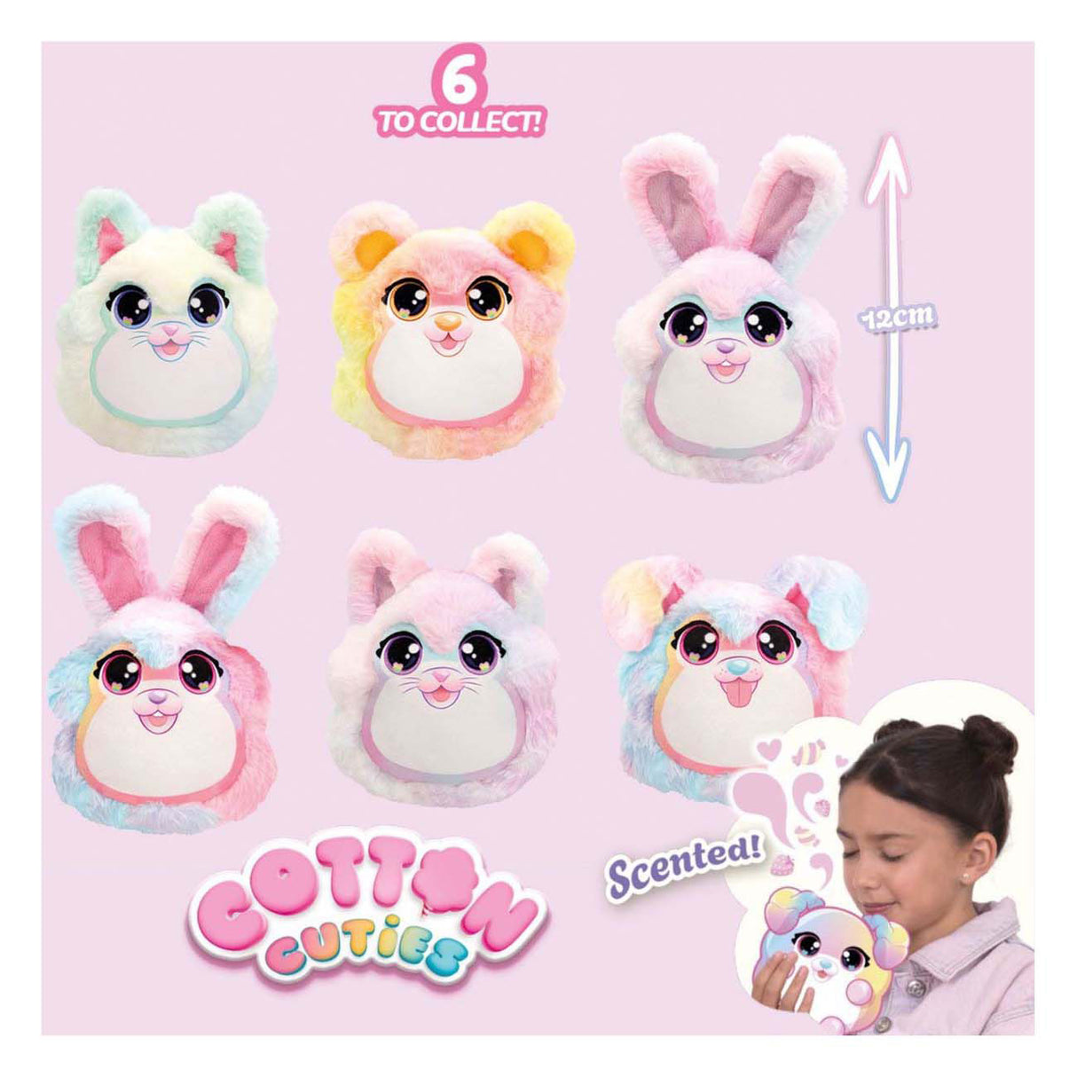 Spectron Cotton Cuties Scent Plush Minis