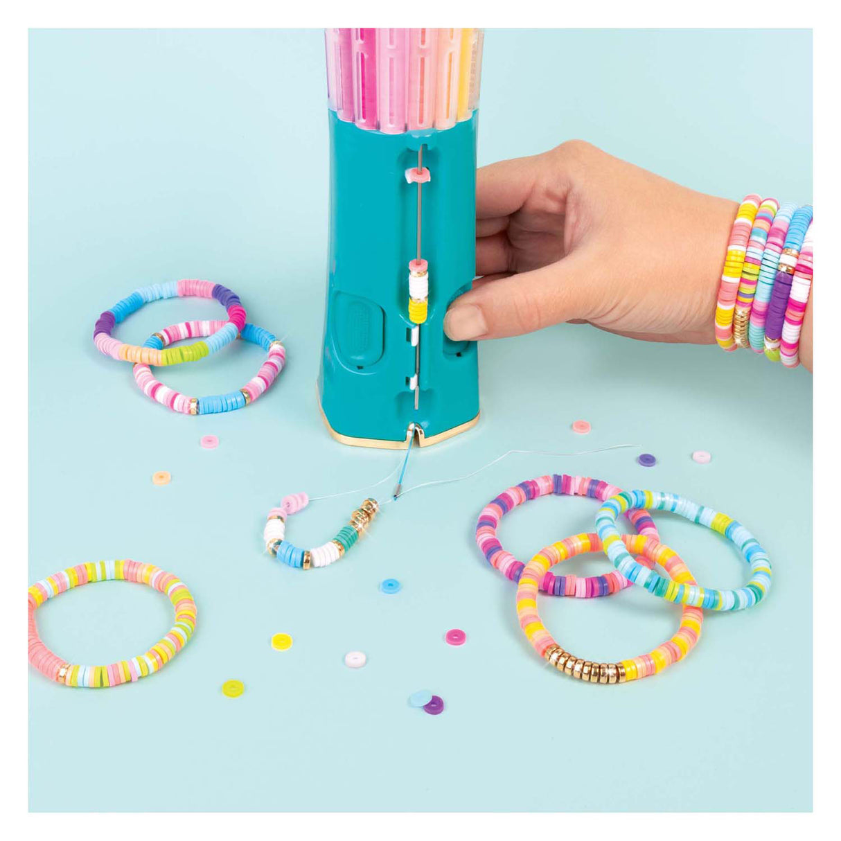 Spectron heishi armbandjes maken