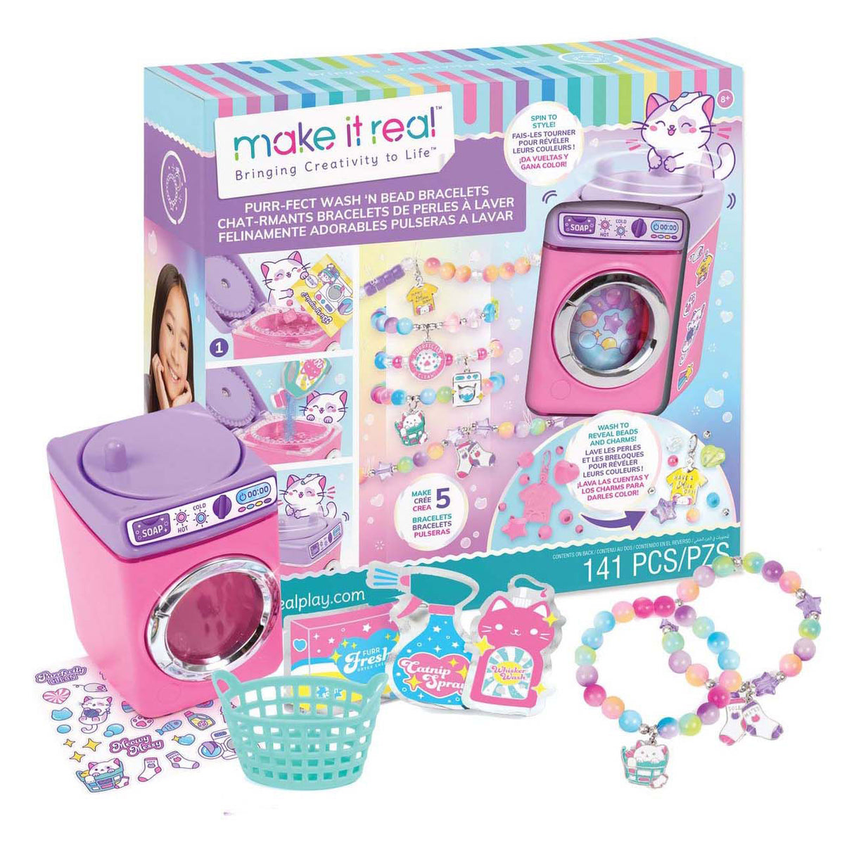 Spectron purr-fect wash 'n bead armbanden maken