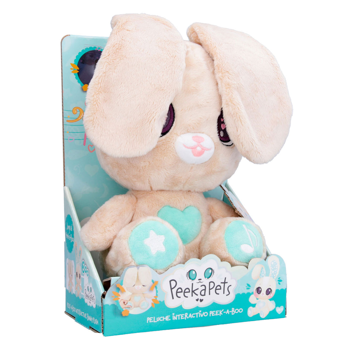 Spectron Peekapets Kiekeboe Hug Bunny mit Sound
