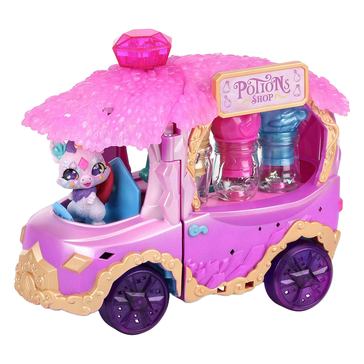 Moose Toys Magic Mixies Mixlings Collecting Magic Magic Frank Vehicle Crystal Word Series 3
