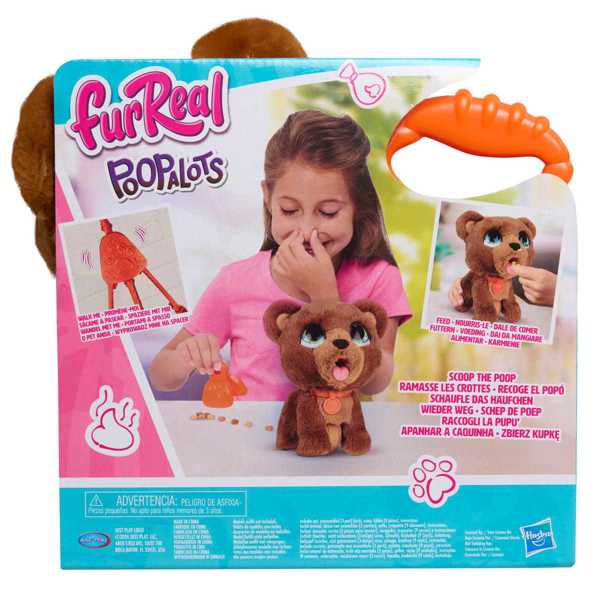 Spectron Furreal Poop-a-Lots tragen interaktives Tier