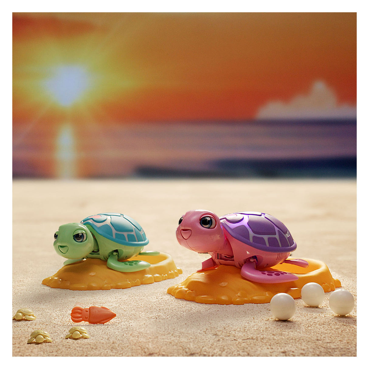 Silverlit Rescue Turtle Green Speel Figure
