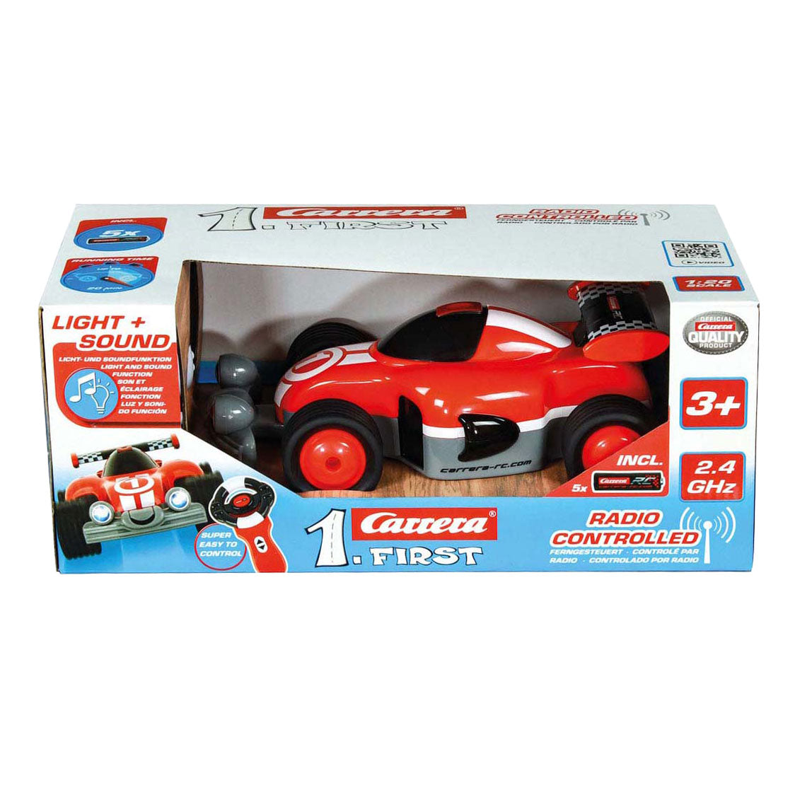 Carrera 2,4 GHz prvi RC dirkač