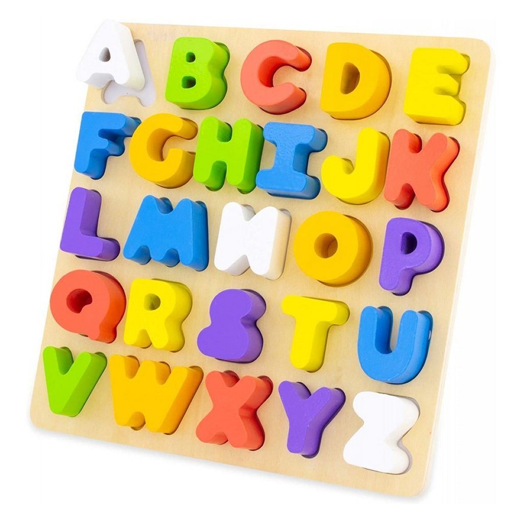 Ulysse dřevěná abeceda puzzle 26 kusů
