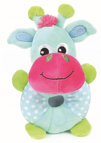 Petits coquilles en peluche speering vache