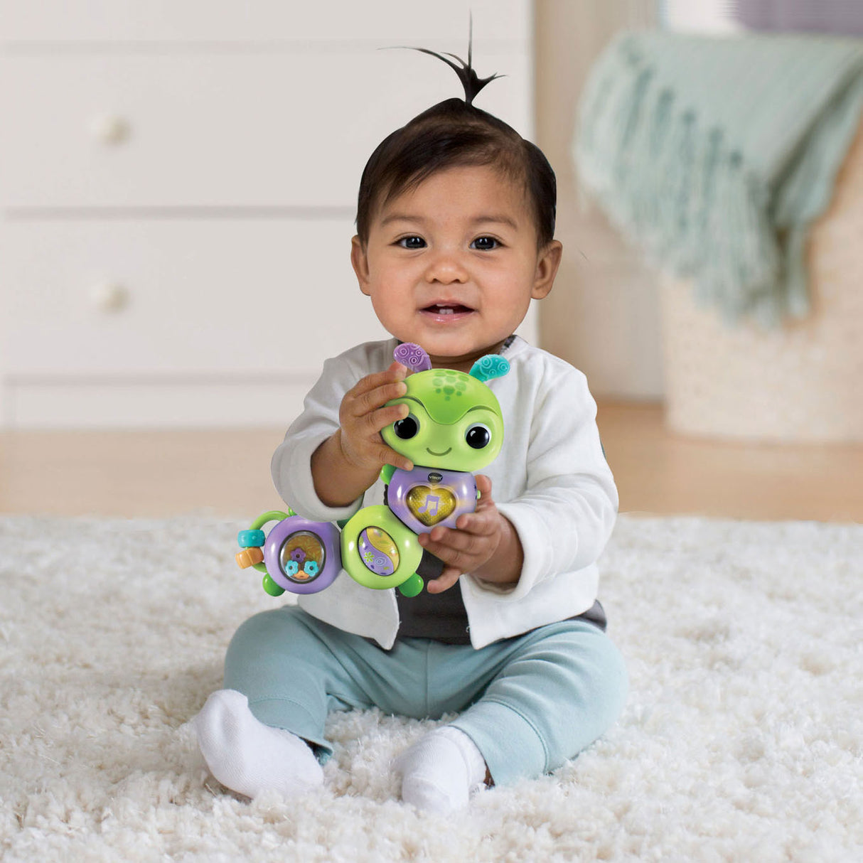 Vtech Turn and Wiebel caterpillar with light and sound