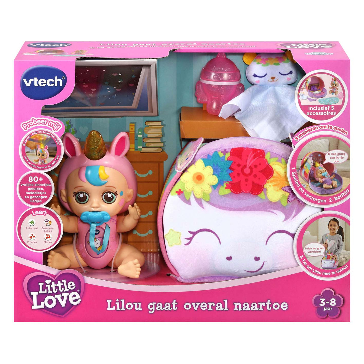 Vtech malá láska lilou jde všude