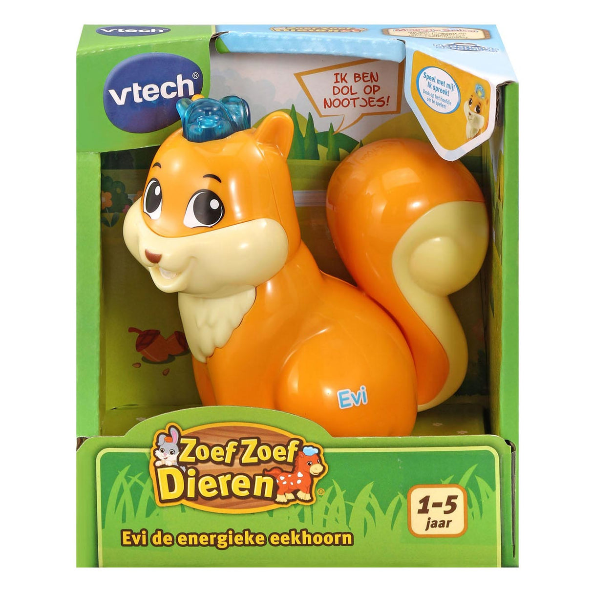 Vtech Zoef Zoef Dieren Evi The energetic squirrel