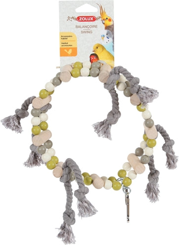 ZOLUX Swing wooden wheel with beads