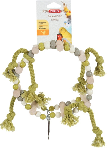 ZOLUX Swing wooden wheel with beads