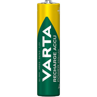 Varta batterijen aaa 4 stuks oplaadbaar