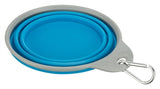 Trixie Liewensmëttel Bowl drénken Bin reesen robust Rand Silicon Assorti