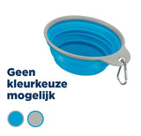 Trixie Liewensmëttel Bowl drénken Bin reesen robust Rand Silicon Assorti