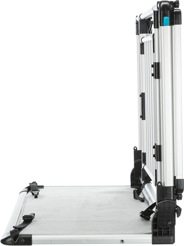 Trixie Trunk Fence Alluminio in alluminio Grigio nero
