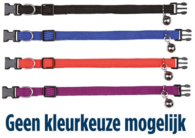 Trixie collar Kat Nylon Assorti