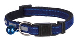 Trixie collar Kat Safer Life Velvet Reflecting Assorti