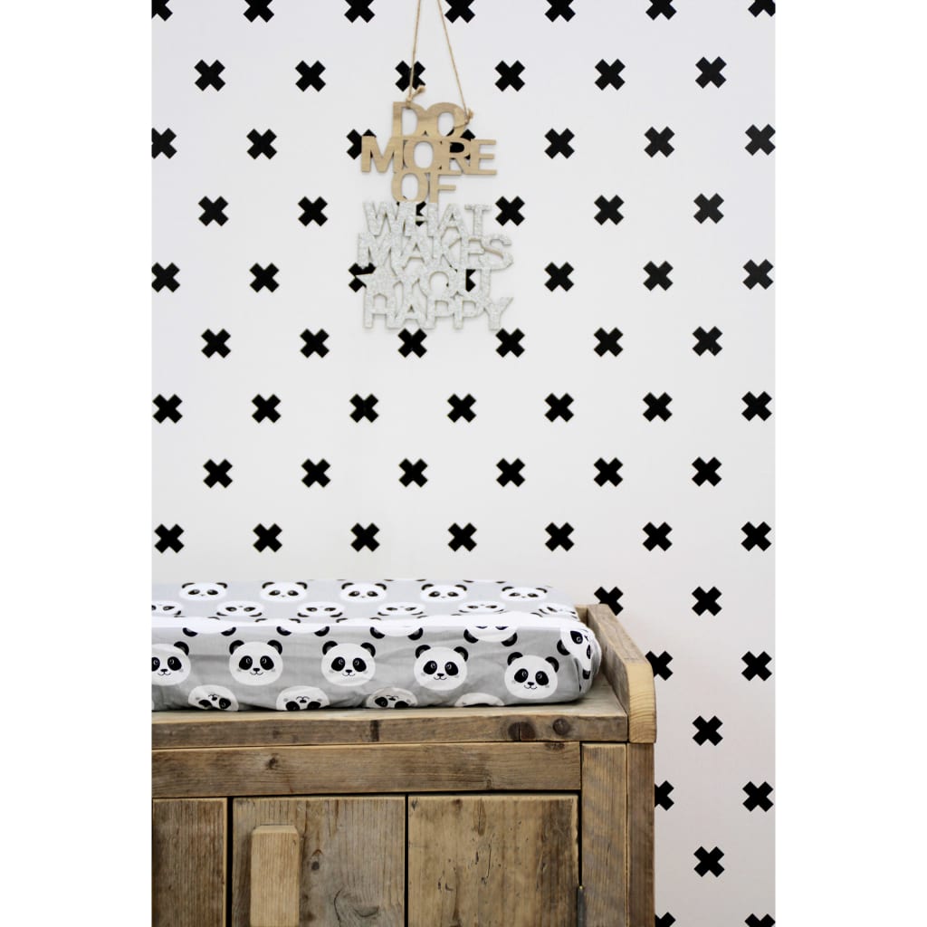 NOORDWAND NOORDWAND FAPELLE FABULE WORLD CROSS BLANC ET NOIR