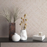 Noordwand Noordwand bakgrunnsbilde Botanica Rattan Wickerwork Beige