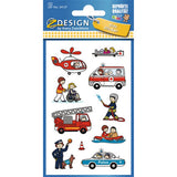 Avery AV-54137 Z-Design Kids Stickers Services d'urgence 3 Vel