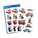 Avery AV-54137 Z-Design Kids Stickers Services d'urgence 3 Vel