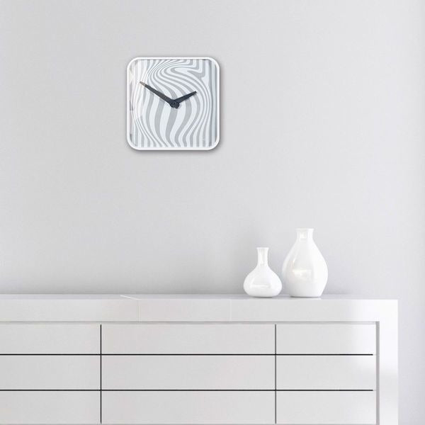 Sigel Si-Wu120 veggklokke artetempus opta hvit med kvarts timepiece