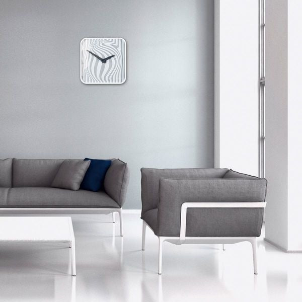 Sigel Si-Wu120 veggklokke artetempus opta hvit med kvarts timepiece
